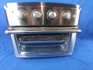 lot 5 image: New Cuisinart Air Fryer Toaster Oven wGrill - Stainless Steel