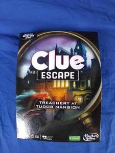 lot 53 image: New Clue Board Game Treachery at Tudor Mansion, Escape Room Game, Cooperative Family Game