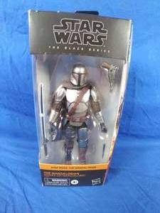 lot 71 image: New STAR WARS The Black Series The Mandalorian Toy 6 Scale Collectible Action Figure, Toys for Kids Ages 4 & Up