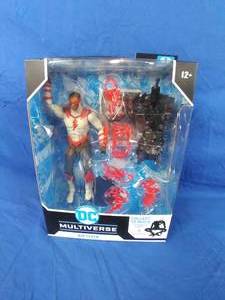 lot 82 image: New Kid Flash Speed Metal McFarlane DC Universe NO Build-A-Figure