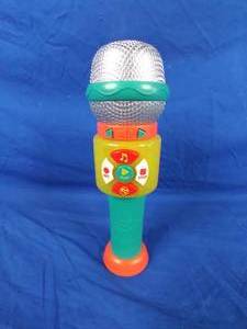 lot 92 image: New B. Toys - Toy Bluetooth Karaoke Microphone - Shinin Musical Mic