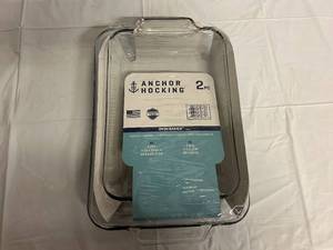 2pc Anchor and Hocking Bake Set