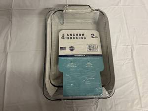 2pc Anchor and Hocking Bake Set