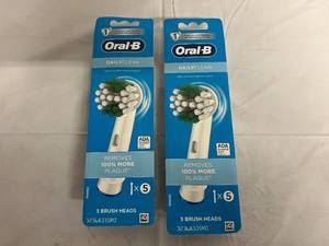 2 x 5 Pack of Oral-B Replacement Brush Heads