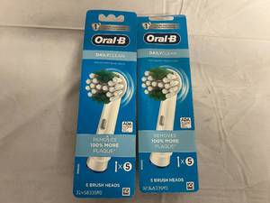 2 x 5 Pack of Oral-B Replacement Brush Heads