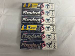 2 x 3 Packs of Fixodent Professional Denture Adhesive