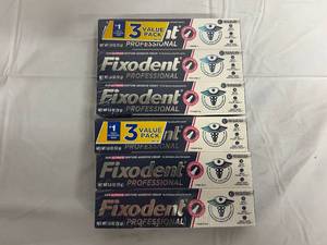 2 x 3 Packs of Fixodent Professional Denture Adhesive