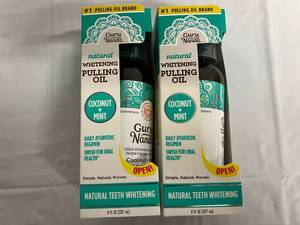 2 Bottles of Guru Nanda Natural Whitening Pulling Oil