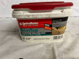 FastenMaster Stainless Steel Coated Trim Screws - 2 12
