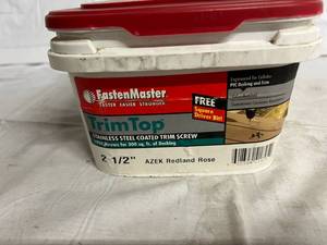 FastenMaster Stainless Steel Coated Trim Screws - 2 12