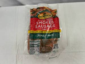 lot 66 image: G. Eckrich Smoked Sausage-2.44lb Family Pack