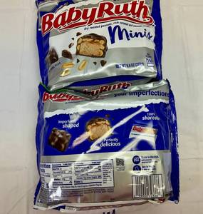 lot 255 image: II. 2x 9.60z Baby Ruth Minis