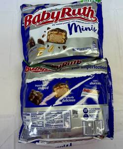 lot 257 image: II. 2x 9.60z Baby Ruth Minis