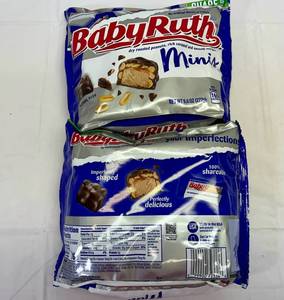 lot 258 image: II. 2x 9.60z Baby Ruth Minis