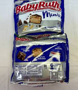 lot 261 image: II. 2x 9.60z Baby Ruth Minis