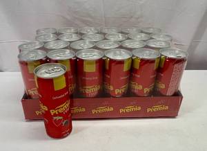 lot 168 image: 24x Preemia Fruit Drink-Carbonated
