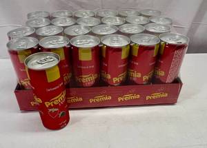 lot 170 image: 24x Preemia Fruit Drink-Carbonated