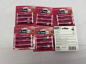 lot 203 image: P. 5x 6-3pks ChapIce Lip Balm-Cherry