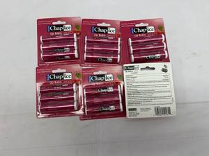 lot 204 image: P. 5x 6-3pks ChapIce Lip Balm-Cherry