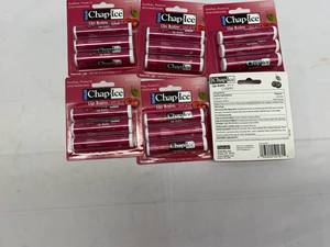 lot 207 image: P. 5x 6-3pks ChapIce Lip Balm-Cherry