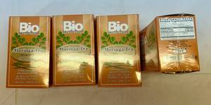 lot 432 image: MM. 4x 30 tea bags-Bio Nutrition Moringa Tea