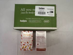 lot 249 image: LL. 6x 16 tea bags-Helps Organic Tea-Immunity Boost