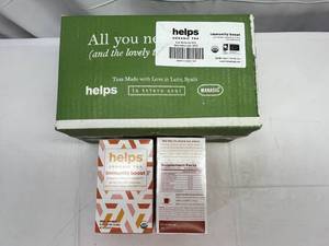 lot 253 image: LL. 6x 16 tea bags-Helps Organic Tea-Immunity Boost