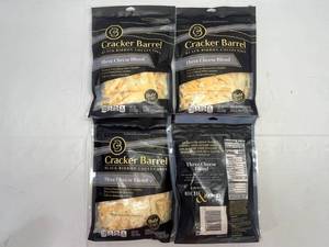 lot 125 image: F.4x 8oz Cracker Barrel Three Cheese Blend