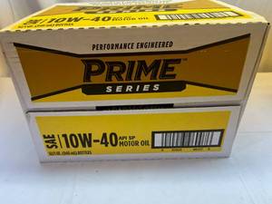 lot 426 image: 12x 1qt Prime Series 10w-40 Motor Oil