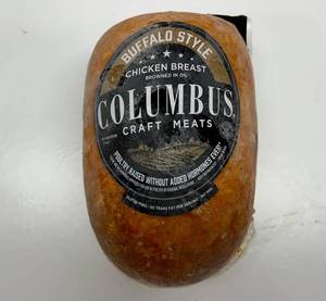 lot 144 image: E. 5lbs Buffalo Style Boneless Chicken Breast-Columbus Craft Meats