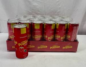 lot 172 image: 24x Preemia Fruit Drink-Carbonated