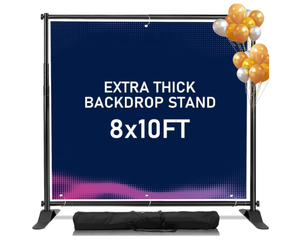 lot 334 image: 5x7-8x10 FT Heavy Duty Thickened Backdrop Banner Stand