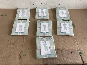 lot 328 image: LOT OF 7 Size 5 Carters 2 Piece Cotton Sleepwear