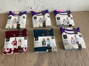 lot 331 image: LOT OF 6 Size Girls XL Set of 2 Long Sleeve Shirts