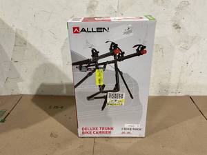 lot 179 image: Allen Sports Deluxe 2-Bike Trunk Mounted Carrier