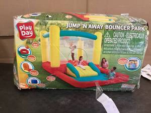 lot 416 image: Play Day Jump N Away Kids Indoor and Outdoor Bouncer