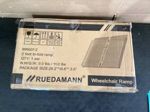 lot 455 image: Ruedamann Threshold Ramp, Wheelchair Ramps