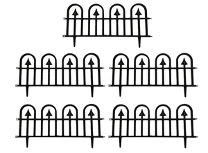 lot 372 image: 5Pcs Garden Fence Animal Barrier Fence Garden Barrier Border Fencing for Dogs
