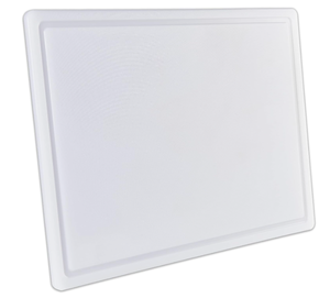 lot 373 image: Thirteen Chefs Plastic Cutting Board with Juice Groove, Measures 18 x 24