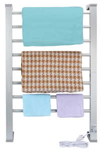 lot 131 image: Towel Warmer with Timer,Towel Racks for Bathroom,8 Bar Heated Towel Rack for Clothes Drying