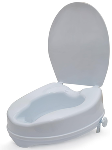 lot 227 image: Dr. Maya Raised Toilet Seat for Seniors. Elevated Toilet Seat