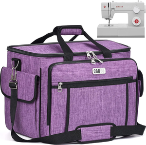 lot 500 image: Sewing Machine Case Sewing Machine Carrying Bag with Removable Padding Pad