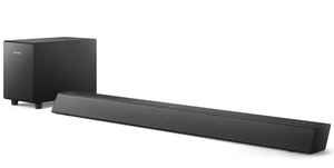 lot 29 image: PHILIPS B5305 2.1 Soundbar Speaker with Wireless Subwoofer, Remote Control