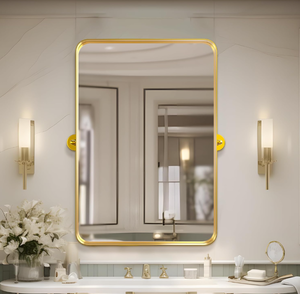 lot 73 image: Adjustable Bathroom Mirrors Vanity Mirror
