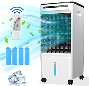 lot 89 image: LOT OF 2 Portable Air Conditioner Fan, 3-IN-1 Evaporative Air Cooler Humidifier Swamp Cooler