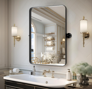 lot 278 image: Adjustable Bathroom Mirrors Vanity Mirror