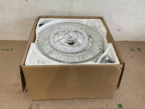lot 399 image: Panghuhu88 Invisible Ceiling Fan Chandelier Light