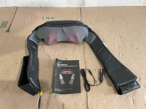 lot 600 image: Shiatsu Neck and Back Massager with Soothing Heat