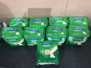 lot 556 image: FitRight OptiFit Plus Adult Incontinence Briefs, Heavy Absorbency