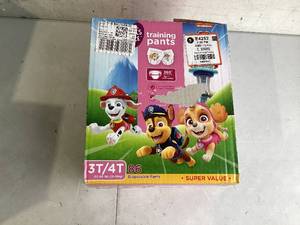 lot 274 image: Parents Choice B0200806 Girls Training Pants - Paw Patrol, 3T4T, 86 Count